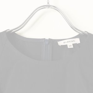 画像2:   BLAMINK ブラミンク PRE ドルマンショートスリーブブラウス{7921-299-0203-NVY-BBA}