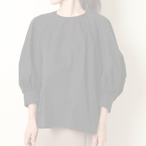 画像10:   BLAMINK ブラミンク PRE ドルマンショートスリーブブラウス{7921-299-0203-NVY-BBA}