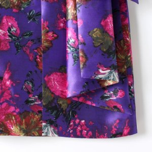 画像6: 【 40%OFF セール132,000円→79,200円】 BLAMINK ブラミンク シルク フラワープリント ラッフルスカート{-AHA}