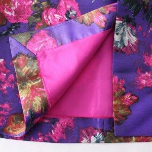 画像11: 【 40%OFF セール132,000円→79,200円】 BLAMINK ブラミンク シルク フラワープリント ラッフルスカート{-AHA}