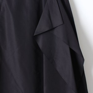 画像4: 【 40%OFF セール93,500円→56,100円】 BLAMINK ブラミンク コットンシルク ラッフルスカート{-AHA}