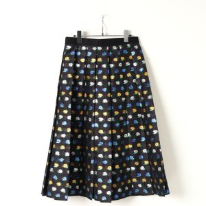 画像5: 【 40%OFF セール198,000円→118,800円】 BLAMINK ブラミンク ラメフラワーハンドプリーツスカート{7924-230-0222-BLK-BJA}