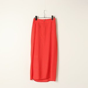 画像8: 【 40%OFF セール88,000円→52,800円】 BLAMINK ブラミンク レーヨンストライプラップスカート{7924-230-0250-RED-BAS}