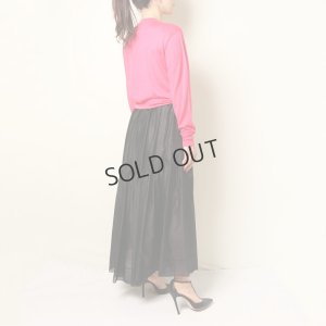 画像12: {SOLD}BLAMINK ブラミンク FALL シルクギャザー ロングスカート{7924-230-0326-BLK-BBA}