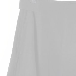 画像5:   BLAMINK ブラミンク レーヨンリネンサイドベルトフレアスカート{7924-299-0248-BLK-BAS}