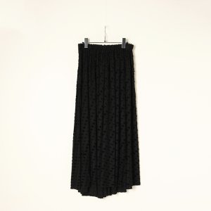 画像5: 【 40%OFF セール88,000円→52,800円】 BLAMINK ブラミンク リップジャガードギャザースカート{7924-299-0285-BLK-BAA}