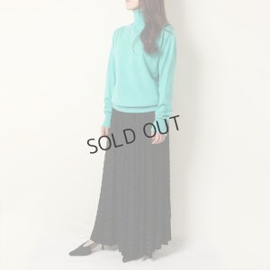 画像6: {SOLD}BLAMINK ブラミンク リップジャガードギャザースカート{7924-299-0285-BLK-BAA}