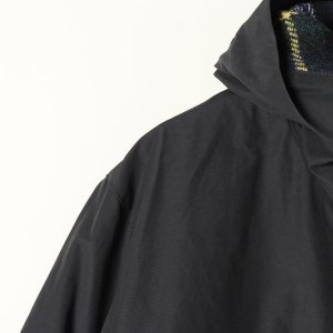 画像3: 【 40%OFF セール176,000円→105,600円】 BLAMINK ブラミンク コットンナイロンチェックアノラック{7925-230-0285-GRY-BAA}