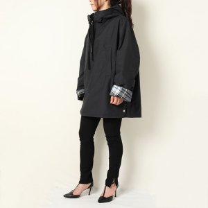 画像9: 【 40%OFF セール176,000円→105,600円】 BLAMINK ブラミンク コットンナイロンチェックアノラック{7925-230-0285-GRY-BAA}