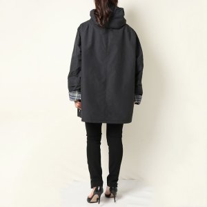 画像12: 【 40%OFF セール176,000円→105,600円】 BLAMINK ブラミンク コットンナイロンチェックアノラック{7925-230-0285-GRY-BAA}