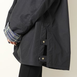 画像13: 【 40%OFF セール176,000円→105,600円】 BLAMINK ブラミンク コットンナイロンチェックアノラック{7925-230-0285-GRY-BAA}
