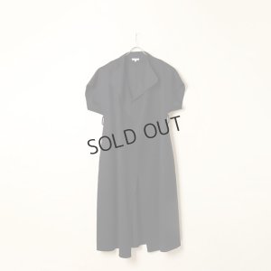 画像3: {SOLD}BLAMINK ブラミンク FALL ウール ダブルフェイス ショートスリーブコート{7925-230-0325-NVY-BBA}