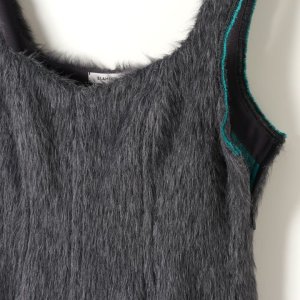 画像3: 【 40%OFF セール154,000円→92,400円】 BLAMINK ブラミンク アルパカポリエステルシャギー変形ダーツドレス{7926-230-0220-DGY-BJA}