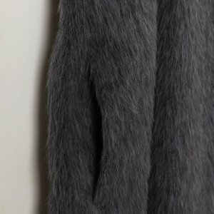 画像4: 【 40%OFF セール154,000円→92,400円】 BLAMINK ブラミンク アルパカポリエステルシャギー変形ダーツドレス{7926-230-0220-DGY-BJA}