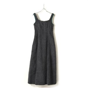 画像5: 【 40%OFF セール154,000円→92,400円】 BLAMINK ブラミンク アルパカポリエステルシャギー変形ダーツドレス{7926-230-0220-DGY-BJA}