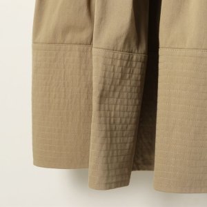 画像4: 【 40%OFF セール154,000円→92,400円】 BLAMINK ブラミンク コットンストラップタックワンピース{7926-230-0251-BEG-BAS}