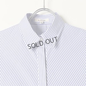 画像2: {SOLD}BLAMINK ブラミンク コットンバイアスストライプノースリーブワンピース{7926-230-0298-LBL-BBS}