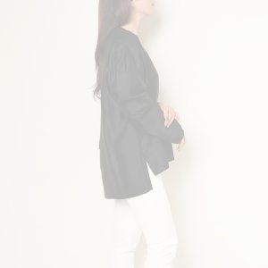 画像8:   【Regular item】BLAMINK ブラミンク シルクインティメイトブラウス{7939-299-0001-BLK-BAA}