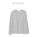   【Regular item】BLAMINK ブラミンク シルクインティメイトブラウス{7939-299-0001-NAV-BAS}