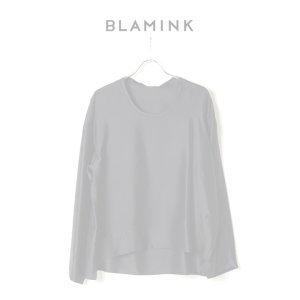 画像1:  {SOLD} 【Regular item】BLAMINK ブラミンク シルクインティメイトブラウス{7939-299-0001-NAV-BAS}