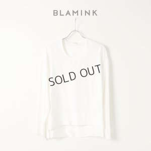 画像1: {SOLD}【Regular item】BLAMINK ブラミンク シルクインティメイトブラウス{7939-299-0001-WHT-BAS}