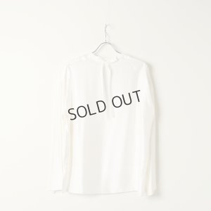 画像6: {SOLD}【Regular item】BLAMINK ブラミンク シルクインティメイトブラウス{7939-299-0001-WHT-BAS}