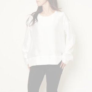 画像7:   【Regular item】BLAMINK ブラミンク シルクインティメイトブラウス{7939-299-0001-WHT-BAS}
