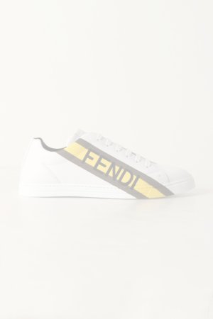 画像2:   FENDI フェンディ レザースニーカー {-BJA}  :7E1380-WHT 