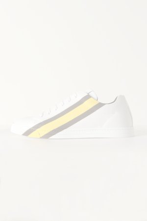 画像3:   FENDI フェンディ レザースニーカー {-BJA}  :7E1380-WHT 