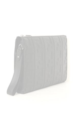 画像3:   FENDI フェンディ CLUTCH NAPPA FF 1974 EMBOSSED {-BJA}  :7VA491A72V-BLK-TU 