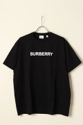 BURBERRY バーバリー ロゴプリント コットン オーバーサイズTシャツ{-BCS}