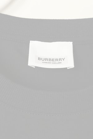 画像3:   BURBERRY バーバリー ロゴプリント コットン オーバーサイズTシャツ{-BCS}