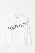 {SOLD}BALMAIN バルマン BF1 C&S TOP SWEAT BALMAIN LOGO{816804619I-0001-AIS}