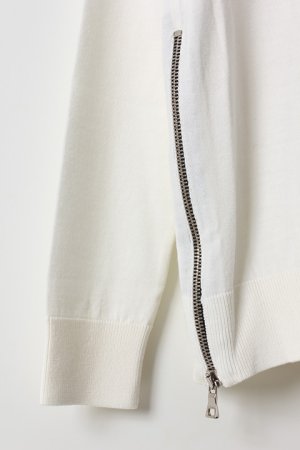 画像3: BALMAIN バルマン KNIT PULL SIDE ZIP{-AHA}