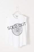 {SOLD}BALMAIN バルマン BF1 T-SHIRT BLASON LOGO G-PRINT SSL{828105I001-5207-AIS}