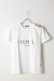 画像1: {SOLD}BALMAIN バルマン BF1 T-SHIRT BALMAIN-LOGO FOIL{9111077I042-GAD-AIS} (1)