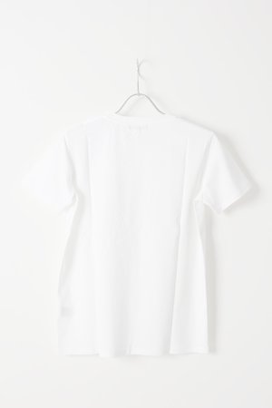 画像5:   BALMAIN バルマン BF1 T-SHIRT BALMAIN-LOGO FOIL{9111077I042-GAD-AIS}