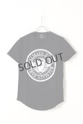 BALMAIN バルマン BH2 T-SHIRTS COIN-LOGO FLOCKY{-AIS}
