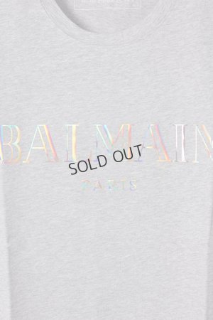 画像5: {SOLD}BALMAIN バルマン BH1 T-SHIRTS BALMAIN-LOGO HOLO{-AIS}