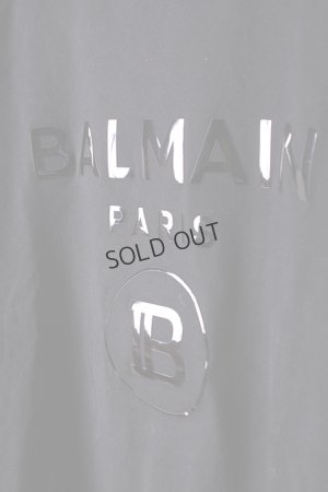 画像3: {SOLD}BALMAIN バルマン BH2 C&S PULL HOODIE NEW-LOGO{-AIA}