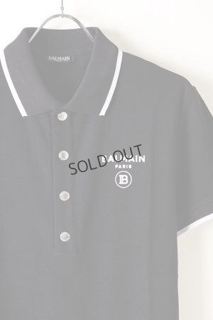 画像3: {SOLD}BALMAIN バルマン BH2 C&S POLO NEW-LOGO{-AIA}