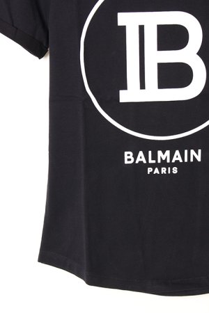 画像4: 【 50%OFF セール｜52,800円→26,400円】 BALMAIN バルマン BH2 T-SHIRT B-LOGO{-AIA}