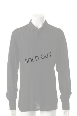 画像1: {SOLD}KRIS VAN ASSCHE クリスヴァンアッシュ SHIRT WITH RIBSEO CUFFS{92CT14-S101-N001-}