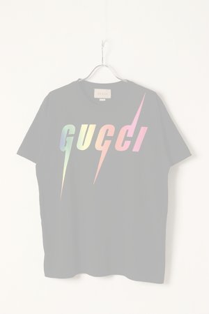 画像1:  {SOLD} GUCCI グッチ プリントT{616036 XJFF9 1152-BDA}