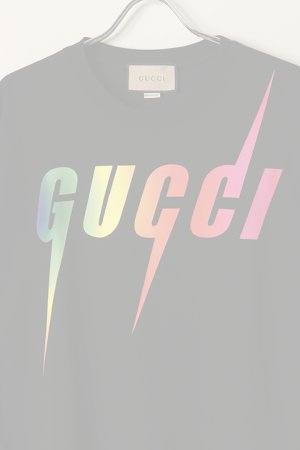 画像2:  {SOLD} GUCCI グッチ プリントT{616036 XJFF9 1152-BDA}