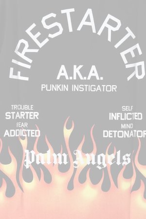画像5:   Palm Angels パームエンジェルス FIRESTARTER CLASSIC TEE{PMAA001R20413017-1088-BJS}