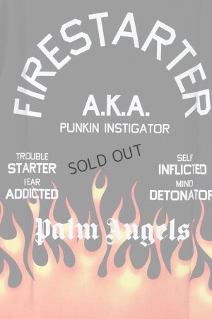 画像5: Palm Angels パームエンジェルス FIRESTARTER CLASSIC TEE{PMAA001R20413017-1088-BJS}