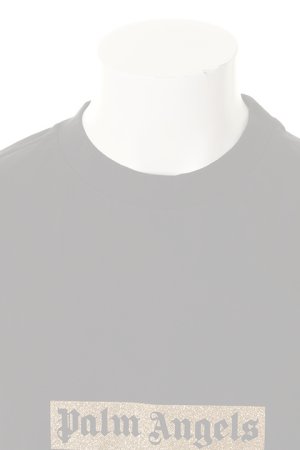 画像4:   Palm Angels パームエンジェルス GLITTER LOGO TEE{PMAA001S7084002-1093-AGS}