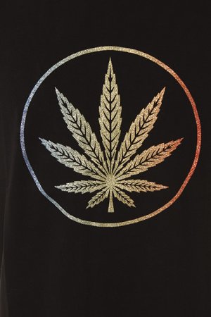 画像5: Palm Angels パームエンジェルス RAINBOW WEED TEE{PMAA001S7084021-1088-AGS}