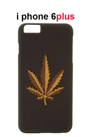 画像1: 【 50%OFF セール｜15,400円→7,700円】 Palm Angels パームエンジェルス WEED IPHONE CASE 6PLUS{PMPA002S7198029-1093-AGS}